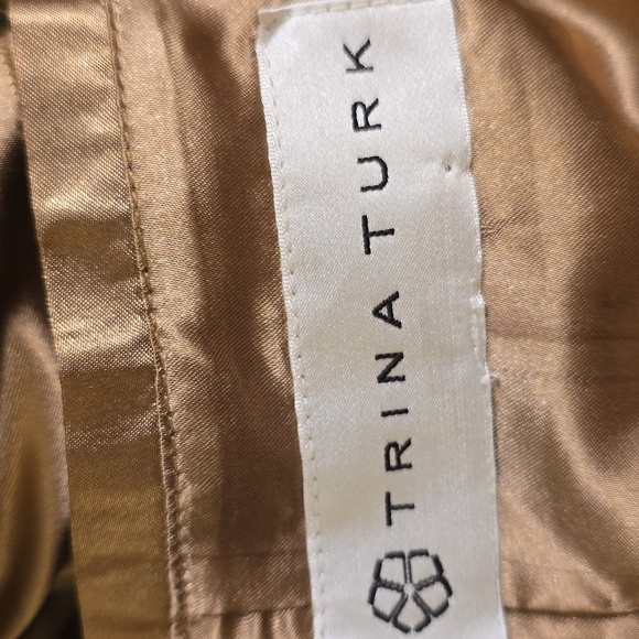 Trina Turk Luxurious Faux Fur Vest in Brown - Picture 2 of 15